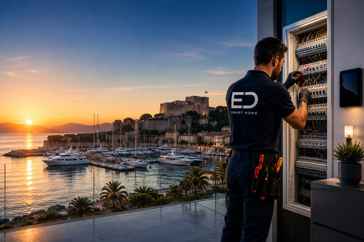 Électricien à Antibes ED Smart Home