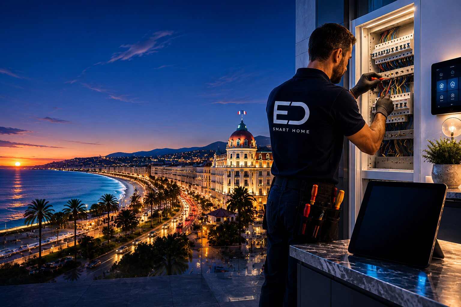 Électricien à Nice ED Smart Home